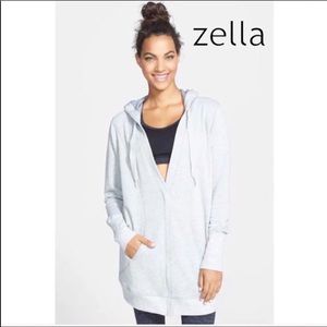 Zella Oversized Hooded Cardigan Jacket